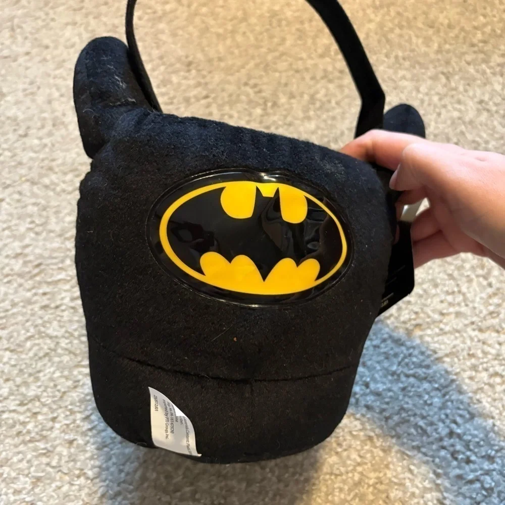 Batman Plush Basket NEW Easter Trick or Treat Halloween Stuffed Black